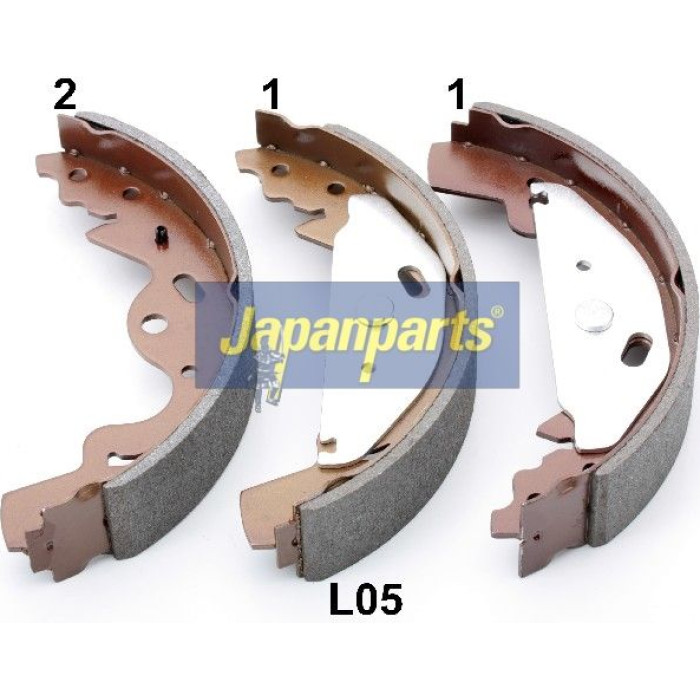 Japanparts Bremsbacken GF-L05AF Japanparts Bremsbacken GF-L05AF
