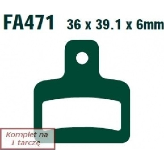 EBC Bremsklötze FA471KEV EBC Bremsklötze FA471KEV