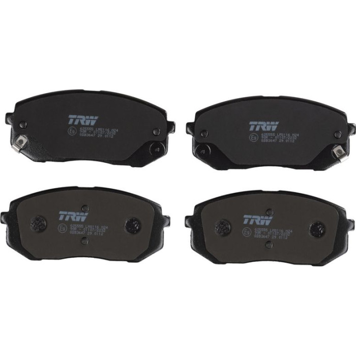 TRW Bremsbeläge Vorderachse GDB3647 TRW Bremsbeläge Vorderachse GDB3647