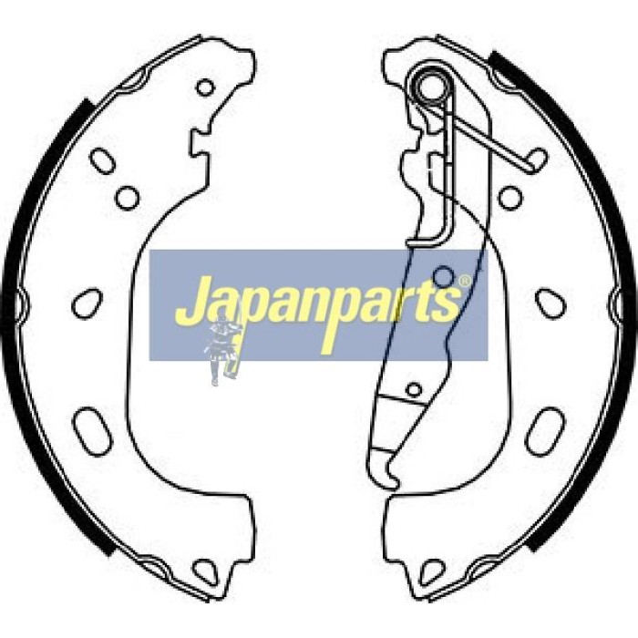 Japanparts Bremsbacken GF-0402AF Japanparts Bremsbacken GF-0402AF
