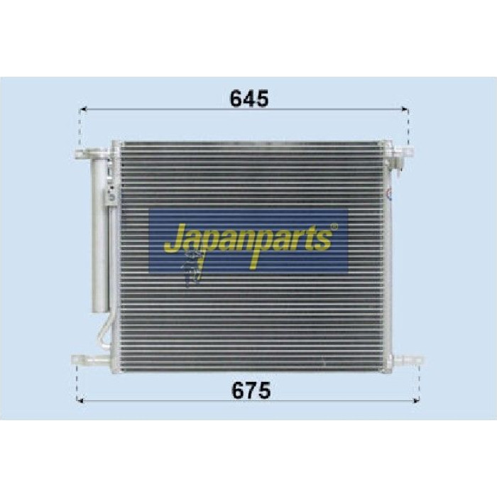 Japanparts Klimaanlagenkühler CND313016 Japanparts Klimaanlagenkühler CND313016