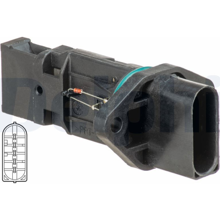 Delphi Luftmassenmesser AF10584-12B1 Delphi Luftmassenmesser AF10584-12B1