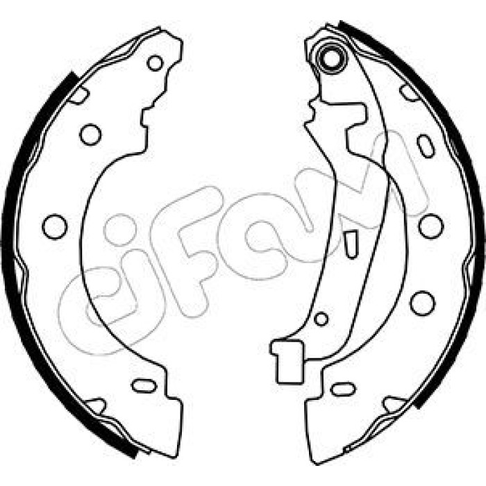 CIFAM Bremsbackensatz 153-355