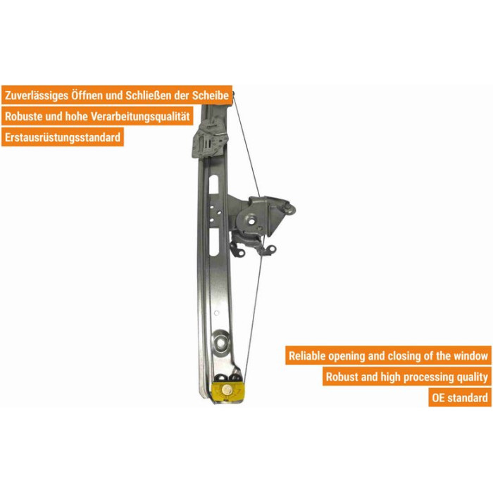 VAICO V20-0656 Fensterheber hinten rechts, ohne Motor, elektrisch VAICO V20-0656 Fensterheber hinten rechts, ohne Motor, elektrisch
