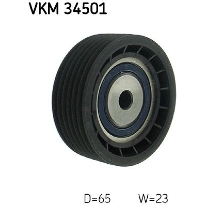 SKF Keilrippenriemen-Umlenkrolle VKM 34501 SKF Keilrippenriemen-Umlenkrolle VKM 34501