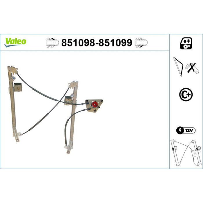 VALEO 851099 Fensterheber VALEO 851099 Fensterheber