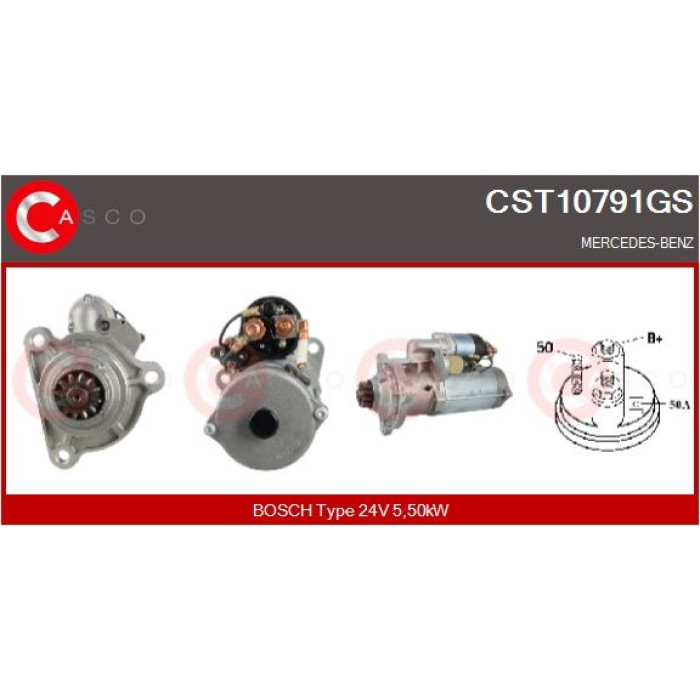 CASCO Anlasser CST10791GS