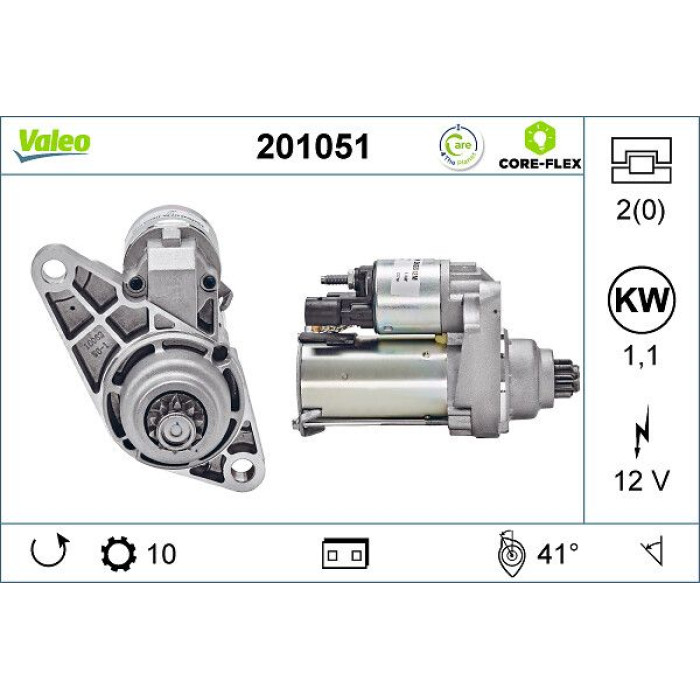 Valeo Anlasser 201051
