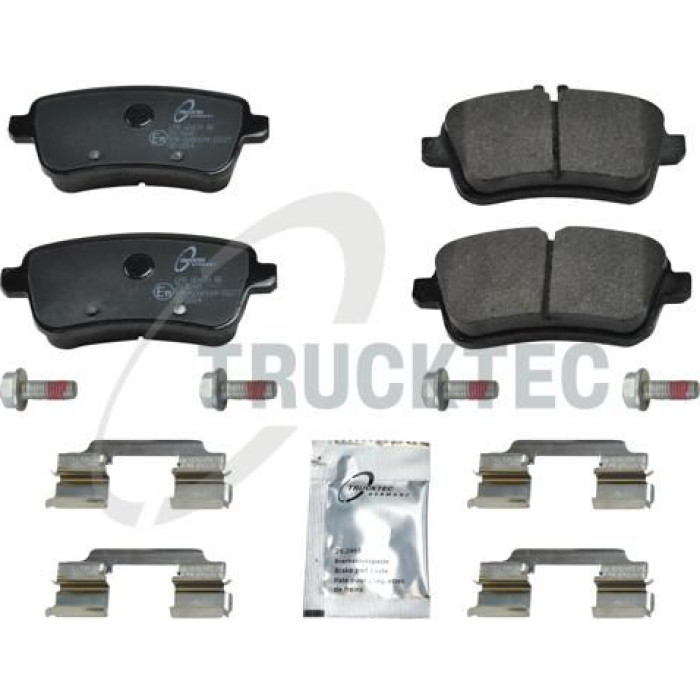 TRUCKTEC AUTOMOTIVE Bremsbelagsatz, Scheibenbremse 02.35.437 TRUCKTEC AUTOMOTIVE Bremsbelagsatz, Scheibenbremse 02.35.437