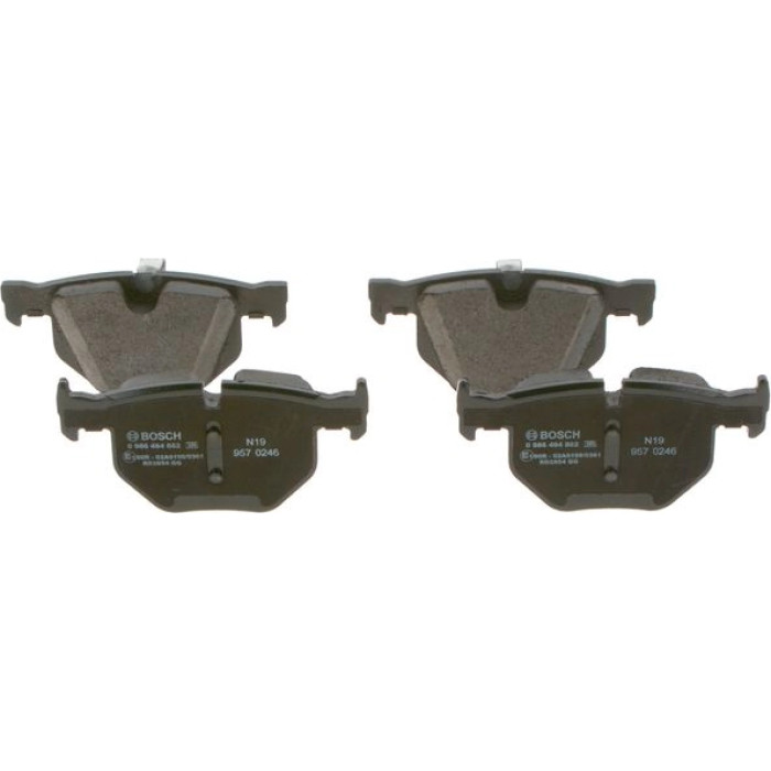 Bosch Bremsbelagsatz Hinterachse 0 986 494 862 Bosch Bremsbelagsatz Hinterachse 0 986 494 862