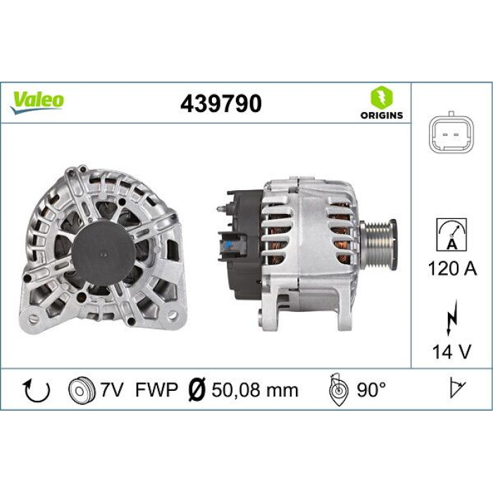 Valeo Lichtmaschine 439790 Valeo Lichtmaschine 439790