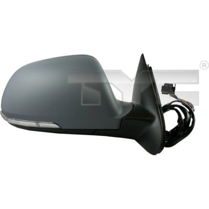 TYC Außenspiegel links elektrisch verstellbar, grundiert, asphärisch, beheizbar, mit Blinker 332-0040 OE Nummer 1Z1857507M - l TYC Außenspiegel links elektrisch verstellbar, grundiert, asphärisch, beheizbar, mit Blinker 332-0040 OE Nummer 1Z1857507M - l
