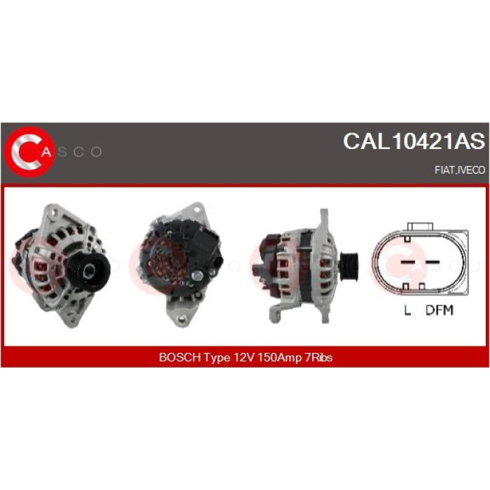 CASCO Generator CAL10421AS CASCO Generator CAL10421AS