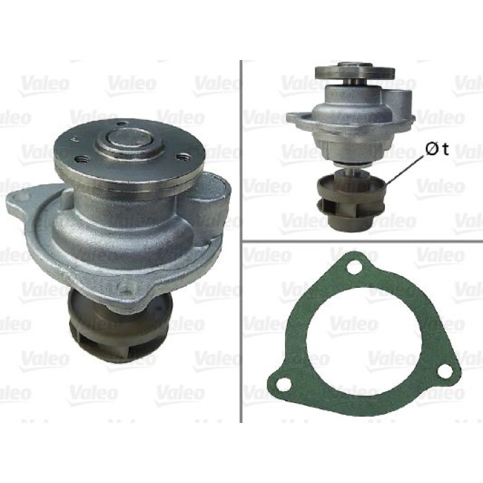 Valeo Wasserpumpe / Kühlmittelpumpe 506809 Valeo Wasserpumpe / Kühlmittelpumpe 506809