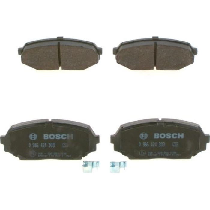 Bosch Bremsbelagsatz 0 986 424 303 Bosch Bremsbelagsatz 0 986 424 303