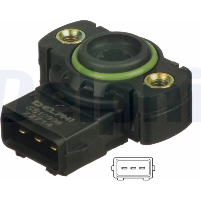 Delphi Drosselklappenpositionssensor SS10996-12B1 Delphi Drosselklappenpositionssensor SS10996-12B1