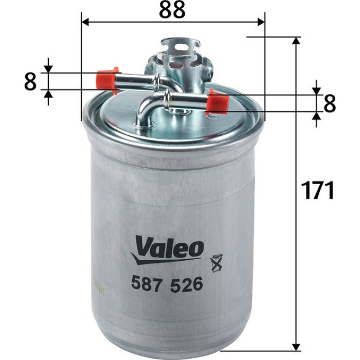 587526 Valeo Kraftstofffilter 587526