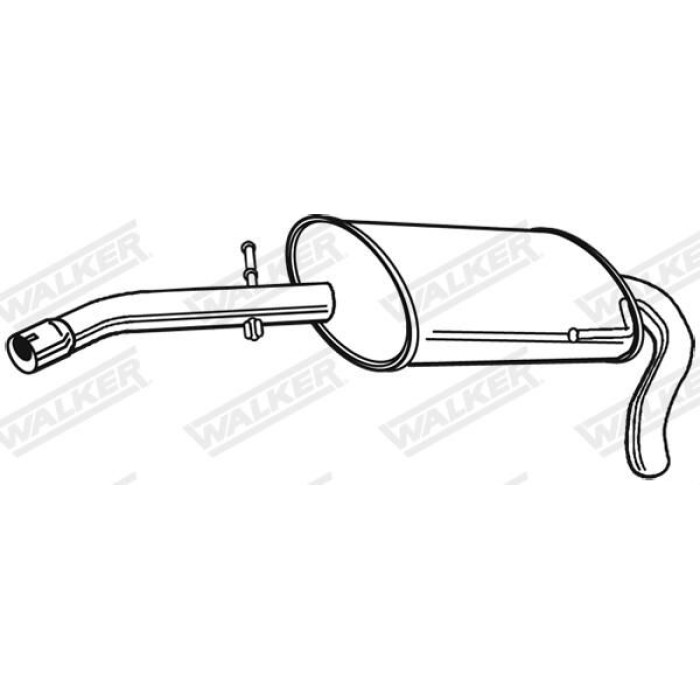 Walker Endschalldämpfer 22059 Walker Endschalldämpfer 22059