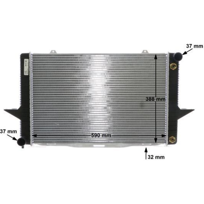 MAHLE Kühler, Motorkühlung CR 762 000S