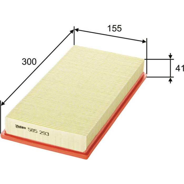 Valeo Luftfilter 585293