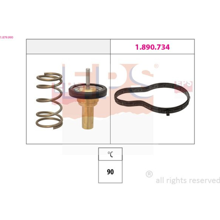 EPS Thermostat 1.879.990 EPS Thermostat 1.879.990