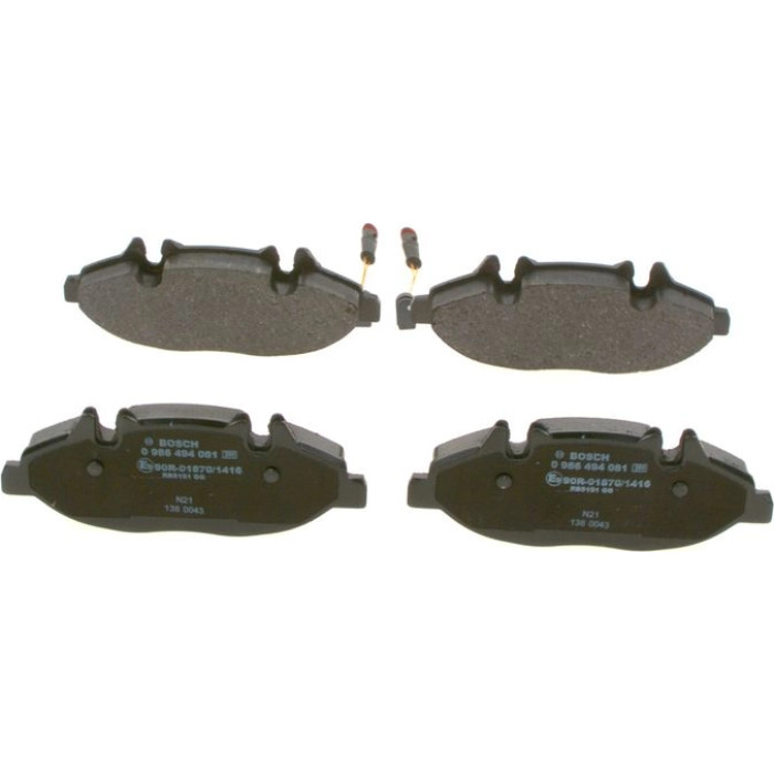Bosch Bremsbelagsatz 0 986 494 081 Bosch Bremsbelagsatz 0 986 494 081
