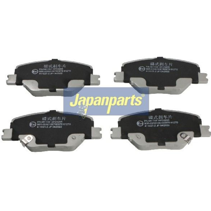 Japanparts Bremsbeläge PA-0417AF Japanparts Bremsbeläge PA-0417AF