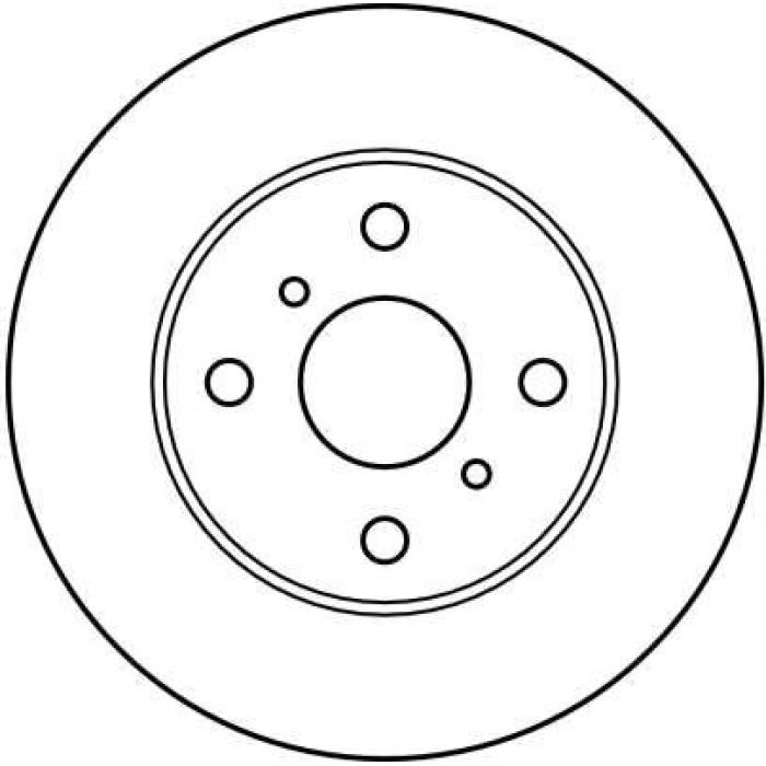 TRW Bremsscheibe DF1441 TRW Bremsscheibe DF1441