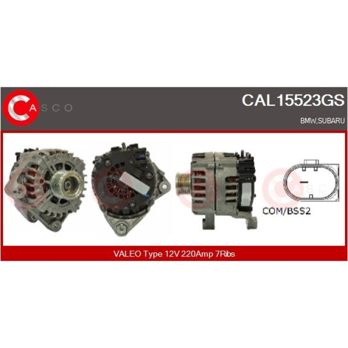 CASCO Generator CAL15523GS CASCO Generator CAL15523GS