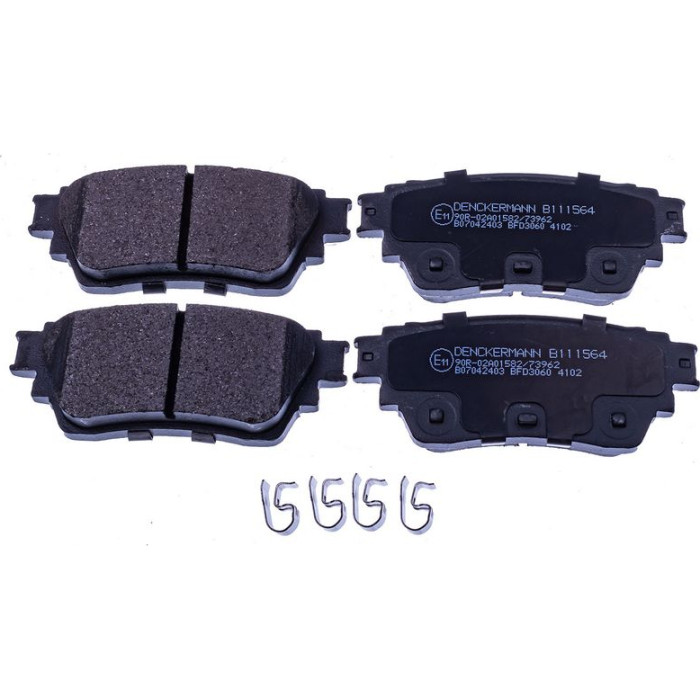DENCKERMANN Bremsbeläge B111564 DENCKERMANN Bremsbeläge B111564