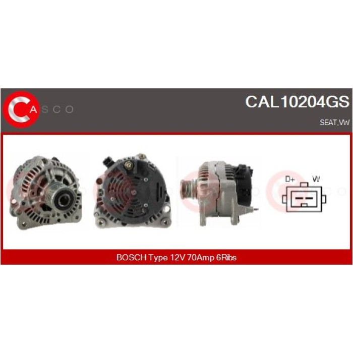 CASCO Generator CAL10204GS CASCO Generator CAL10204GS