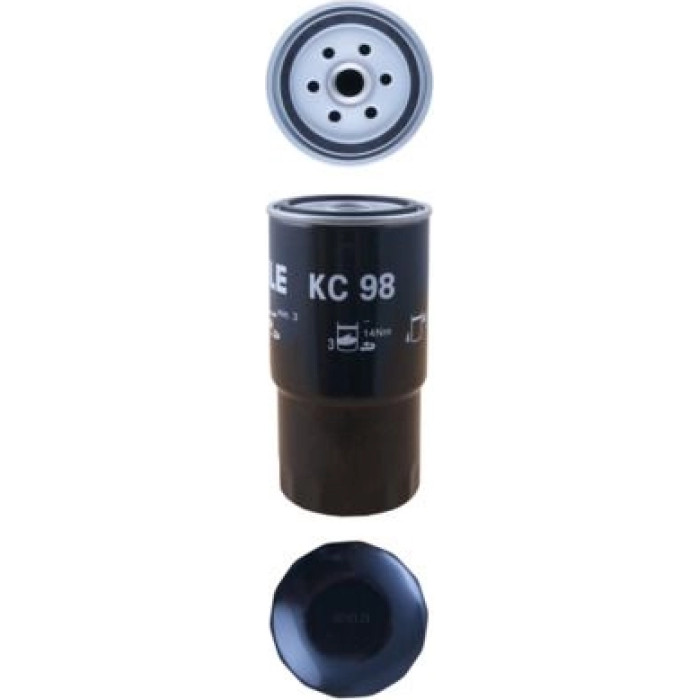 KC 98 MAHLE Kraftstofffilter KC 98, Anschraubfilter, Höhe 163 mm – u. a. für BMW 3er (E36), 5er (E39), 3er Touring (E36) – OE Nummer 13322245006 - l KC 98 MAHLE Kraftstofffilter KC 98, Anschraubfilter, Höhe 163 mm – u. a. für BMW 3er (E36), 5er (E39), 3er Touring (E36) – OE Nummer 13322245006 - l