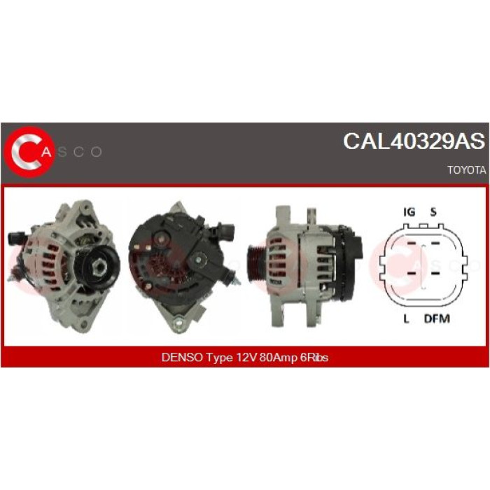 CASCO Generator CAL40329AS CASCO Generator CAL40329AS