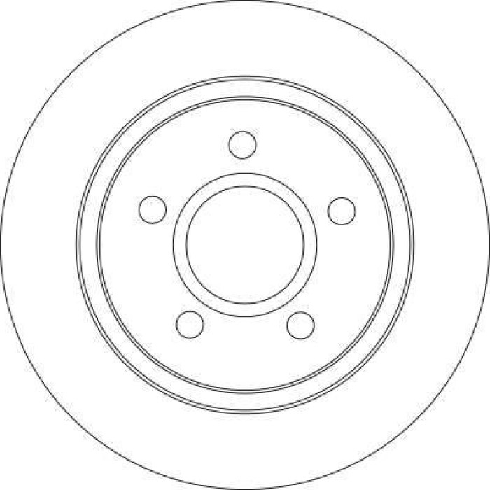 TRW Bremsscheibe DF4425 TRW Bremsscheibe DF4425
