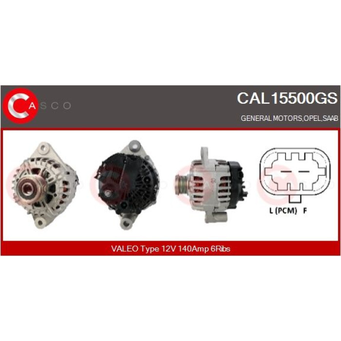 CASCO Generator CAL15500GS CASCO Generator CAL15500GS