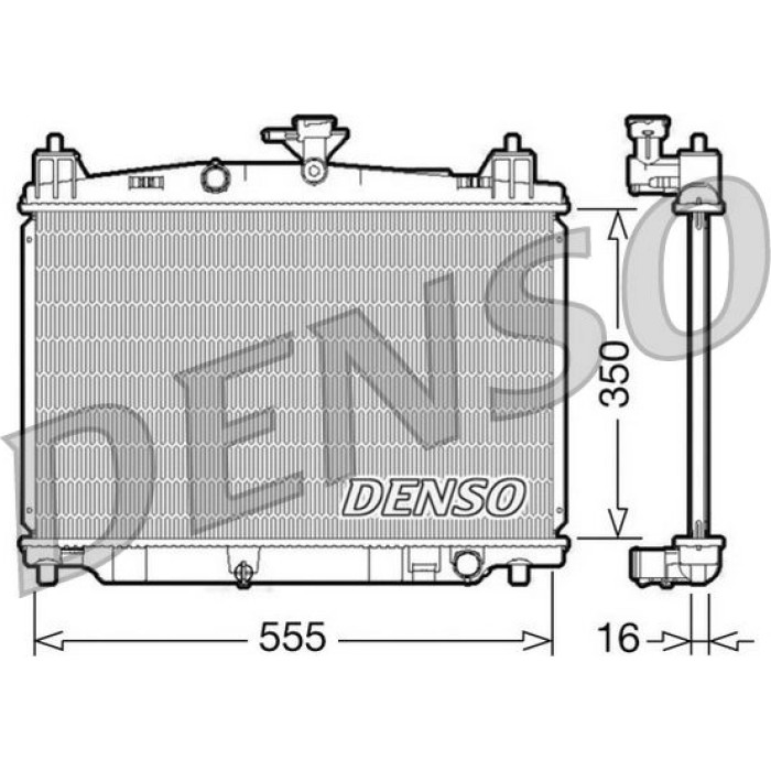 Denso Motorkühler DRM44016 Denso Motorkühler DRM44016