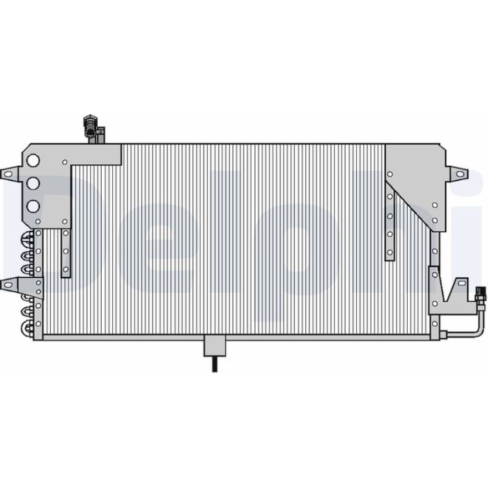 Delphi Klimakondensator TSP0225073 Delphi Klimakondensator TSP0225073