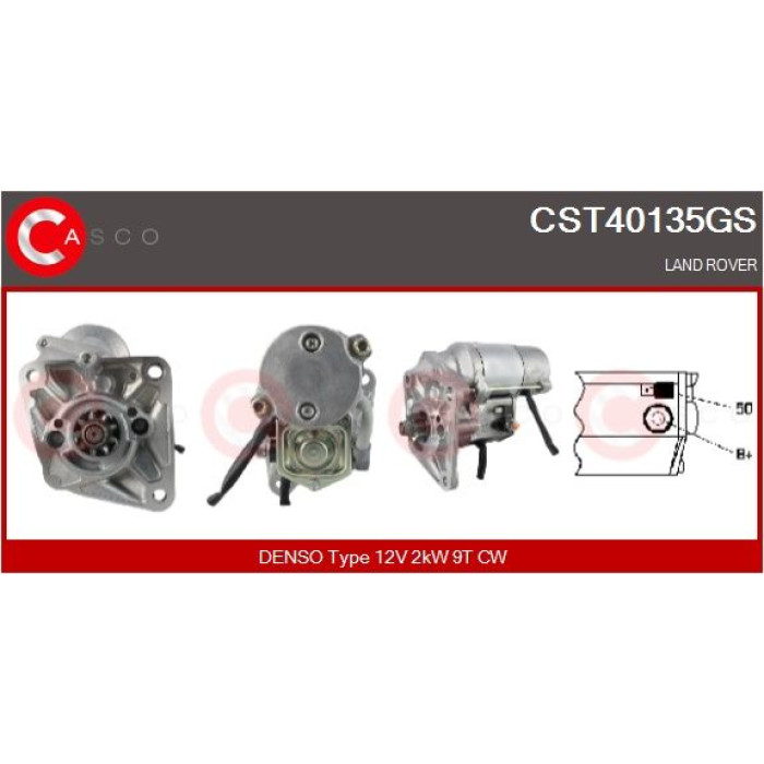 CASCO Anlasser CST40135GS CASCO Anlasser CST40135GS