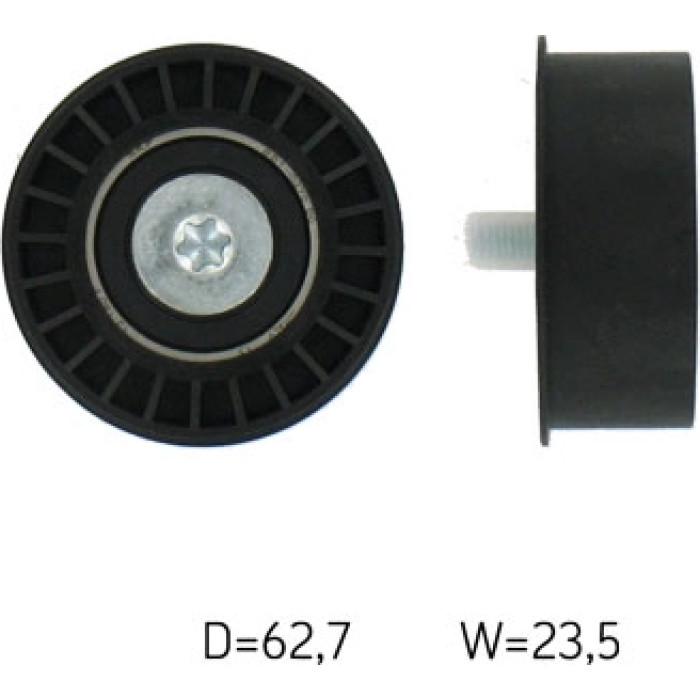 VKM 25158 SKF Zahnriemen-Umlenkrolle 25158