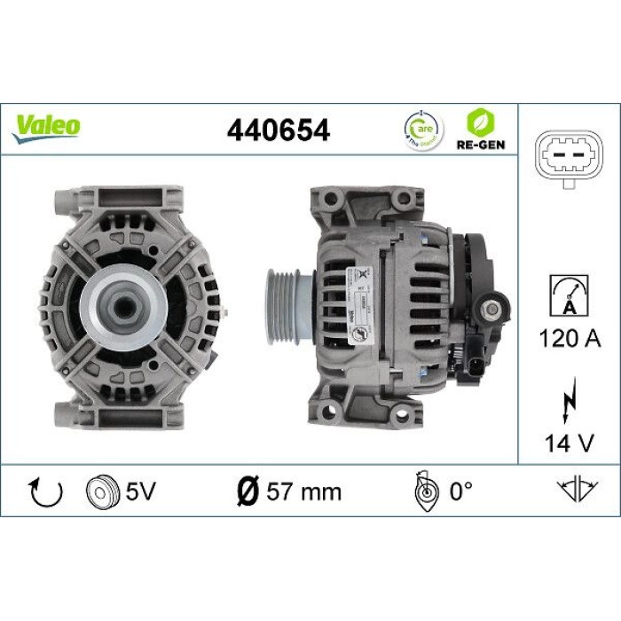 Valeo Lichtmaschine 440654