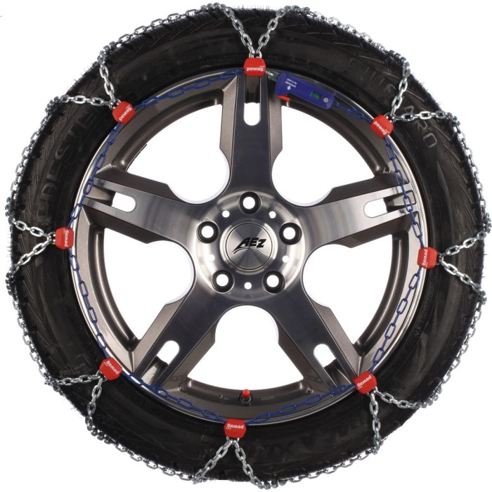 pewag snox pro SXP 550 Schneeketten für PKW/SUV – 3,2 mm Gliedstärke, 11,5 mm Kettenauftrag, vollautomatische Spannung & Felgenschutz 4063702 pewag snox pro SXP 550 Schneeketten für PKW/SUV – 3,2 mm Gliedstärke, 11,5 mm Kettenauftrag, vollautomatische Spannung & Felgenschutz 4063702
