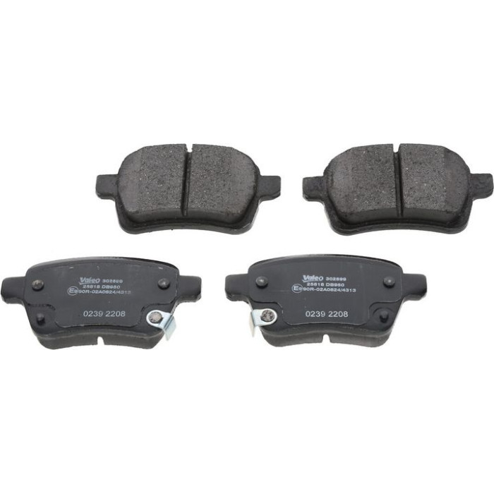 Valeo Bremsbelagsatz 302599 Valeo Bremsbelagsatz 302599