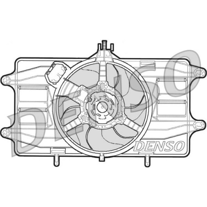 Denso Kühlerlüfter DER09020