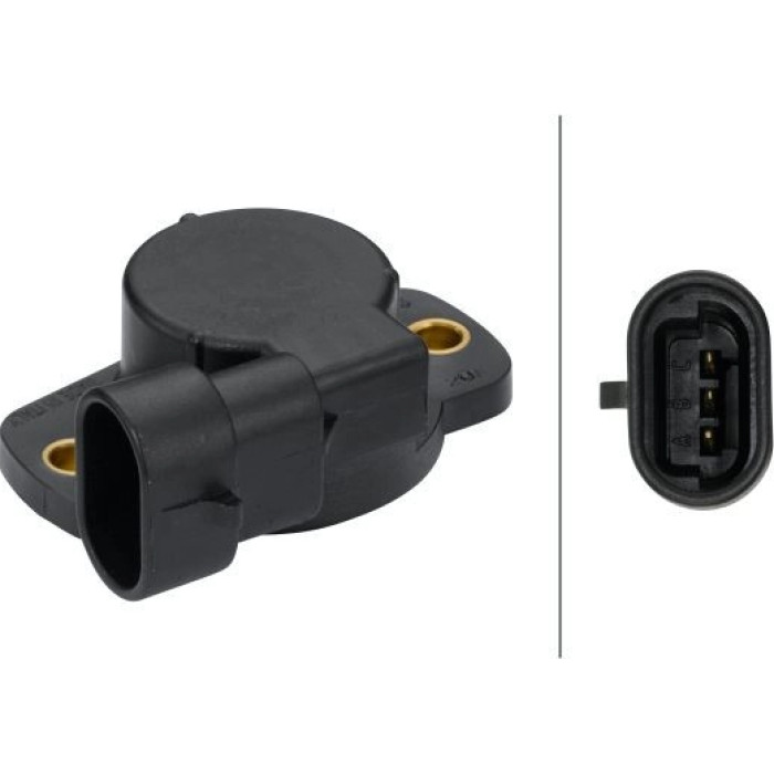 HELLA Sensor, Drosselklappenstellung 6PX 008 476-531 HELLA Sensor, Drosselklappenstellung 6PX 008 476-531