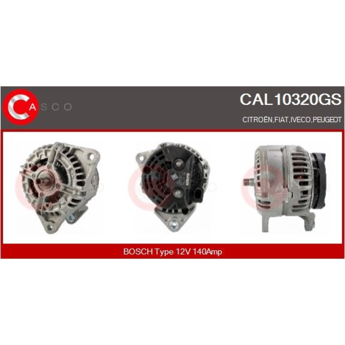 CASCO Generator CAL10320GS CASCO Generator CAL10320GS