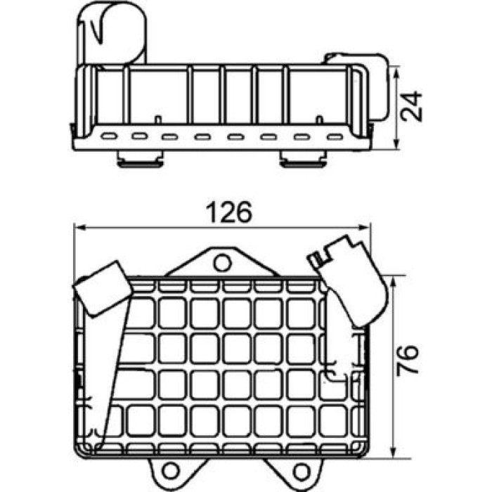 MAHLE Ölkühler, Motoröl CLC 34 000P