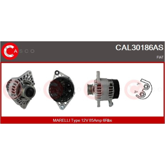 CASCO Generator CAL30186AS CASCO Generator CAL30186AS