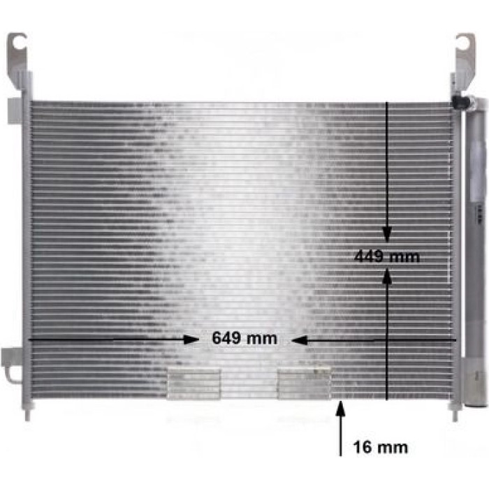 MAHLE Kondensator, Klimaanlage AC 588 000P