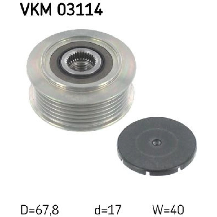 SKF Generatorfreilauf VKM 03114 SKF Generatorfreilauf VKM 03114
