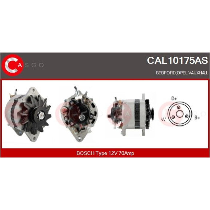 CASCO Generator CAL10175AS CASCO Generator CAL10175AS